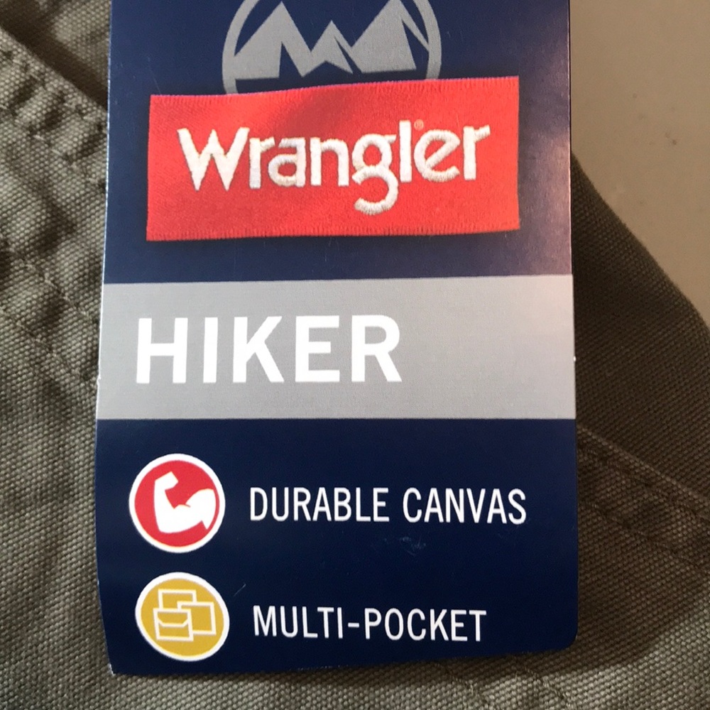 Sz 40 Wrangler Authentics Mens Utility Hiker Short - Picture 6 of 7